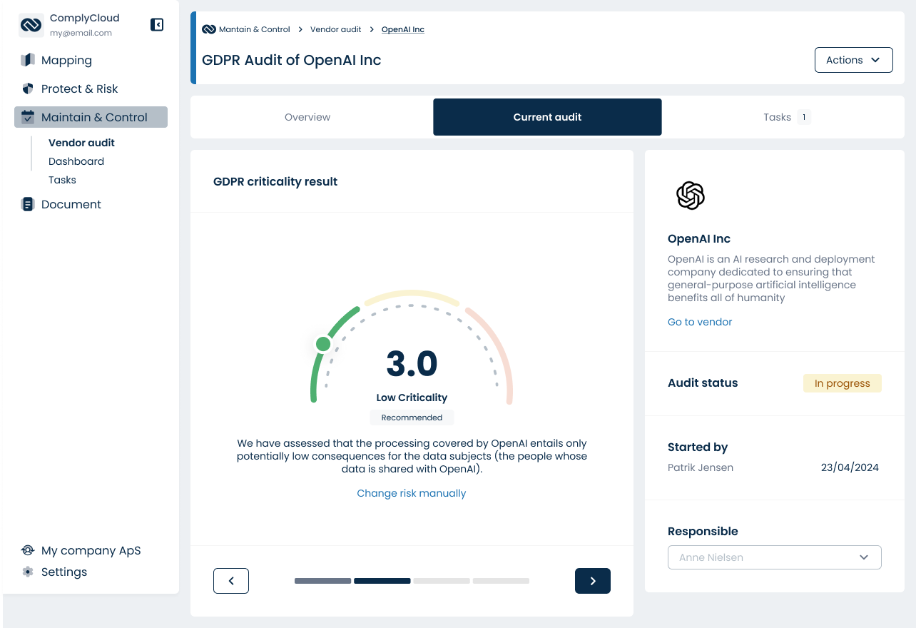 Audit Management - Calculator - Low